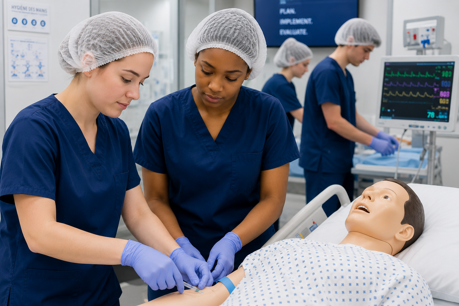 Étudiants en sciences infirmières SUP SANTÉ